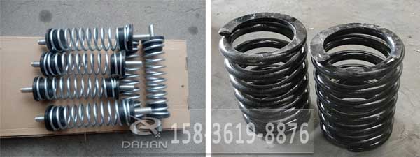 鋼絲壓彈簧：是由鋼絲制成形狀有：圓柱形于圓錐形兩種。