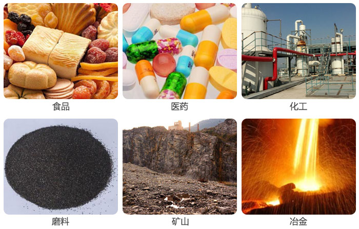 實(shí)驗(yàn)篩用于食品，磨料，醫(yī)藥，化工，冶金等行業(yè)的試驗(yàn)中。