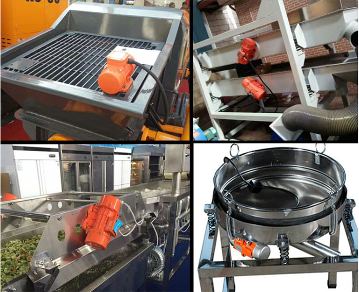 小型振動電機適用于直線篩，直排篩等